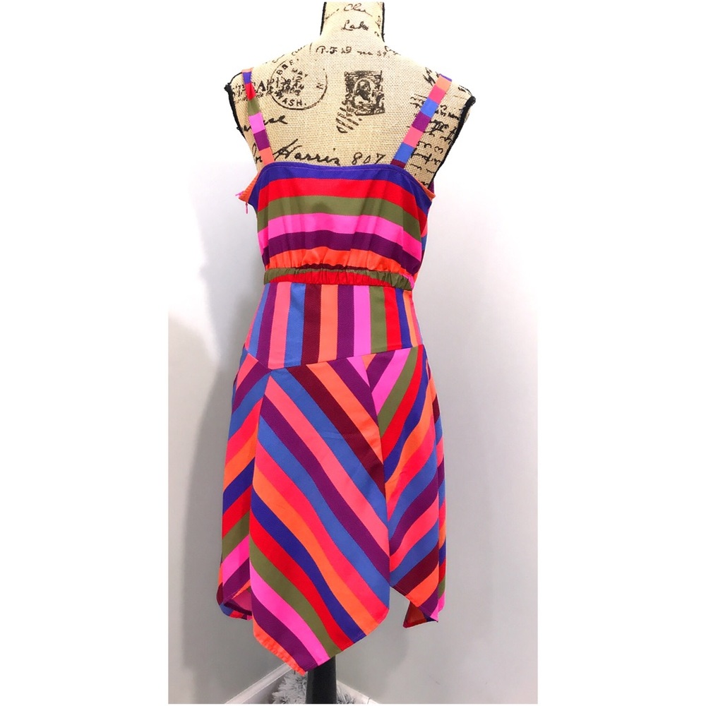 ❌SOLD❌A New Day Multi Colored Striped Dress Sash - Picture 2 of 7